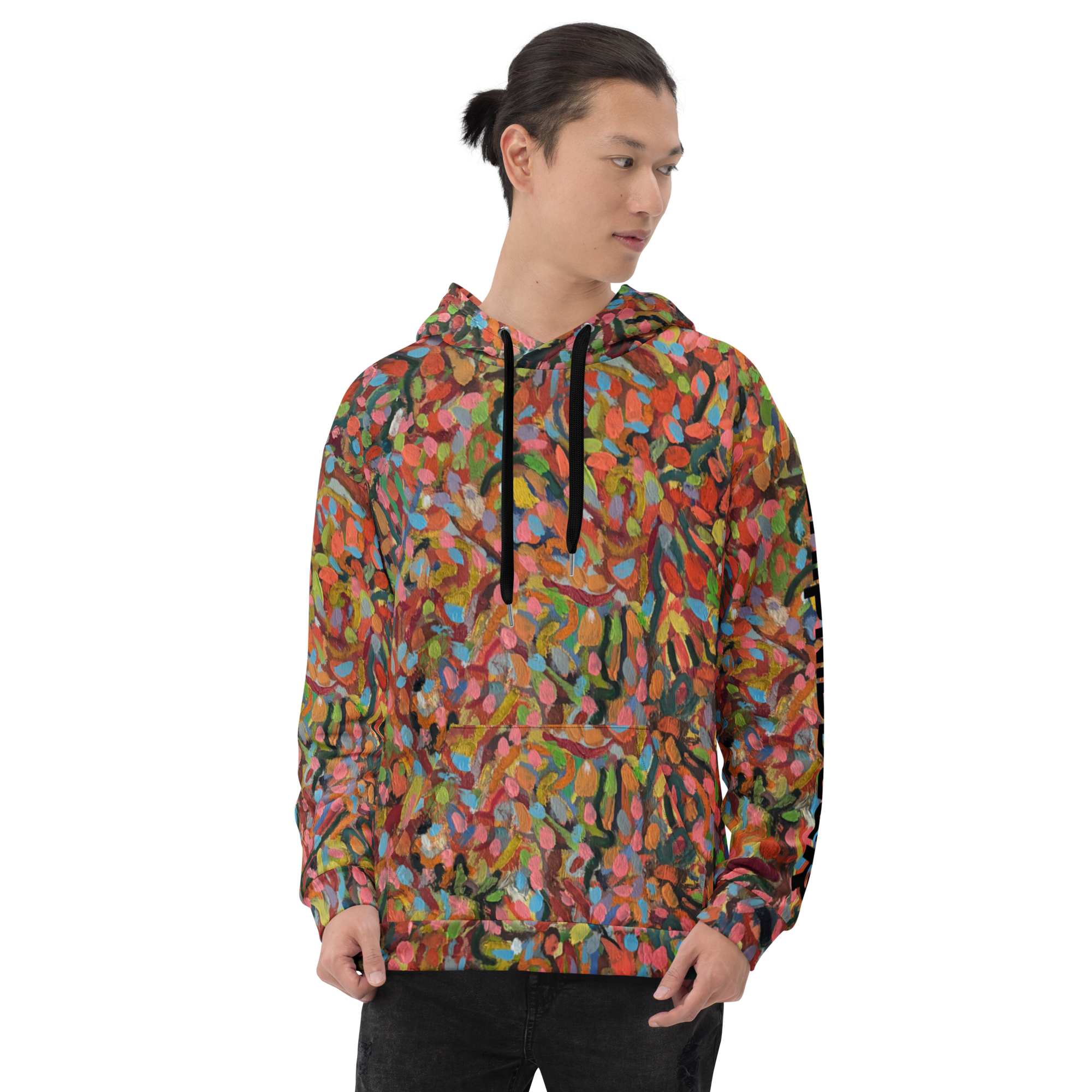 ChipNibbler all-over print art hoodie